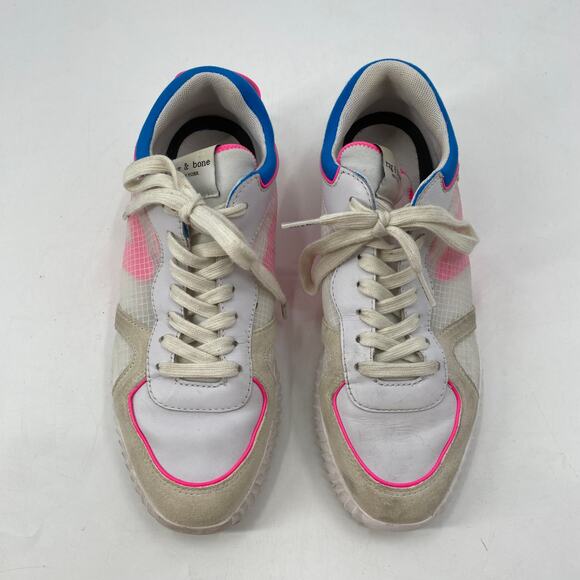 Rag & Bone Pink & blue sneakers - Picture 2 of 7